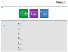 Tablet Screenshot of calwesteducators.com